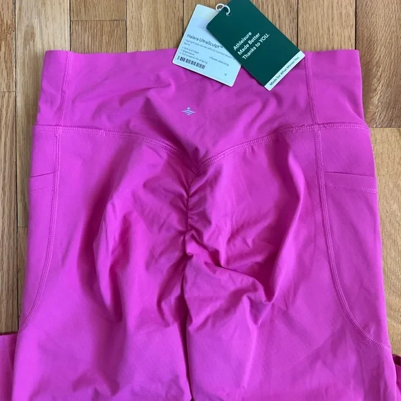 HALARA Bright Pink Flare Leggings - Picture 4 of 4